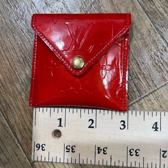 Louis Vuitton Vernis Collier Cube Coin Purse Pochette Necklace - Picture 5 of 5